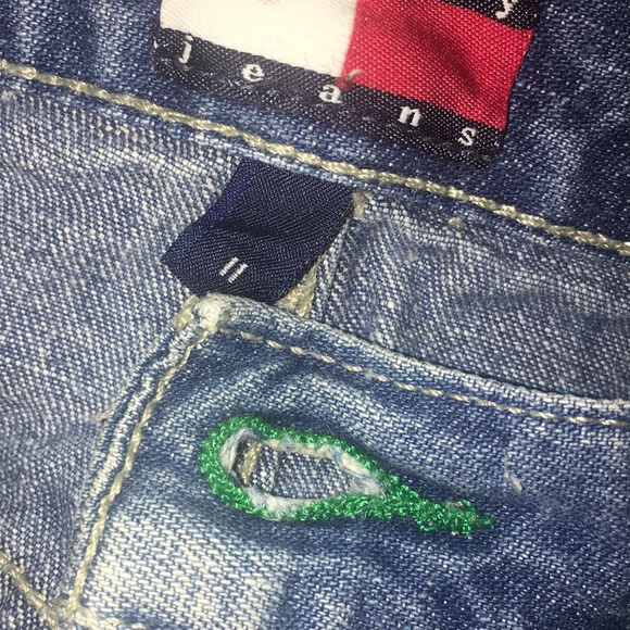 TOMMY JEANS Denim Skirt size 11 - Picture 3 of 3